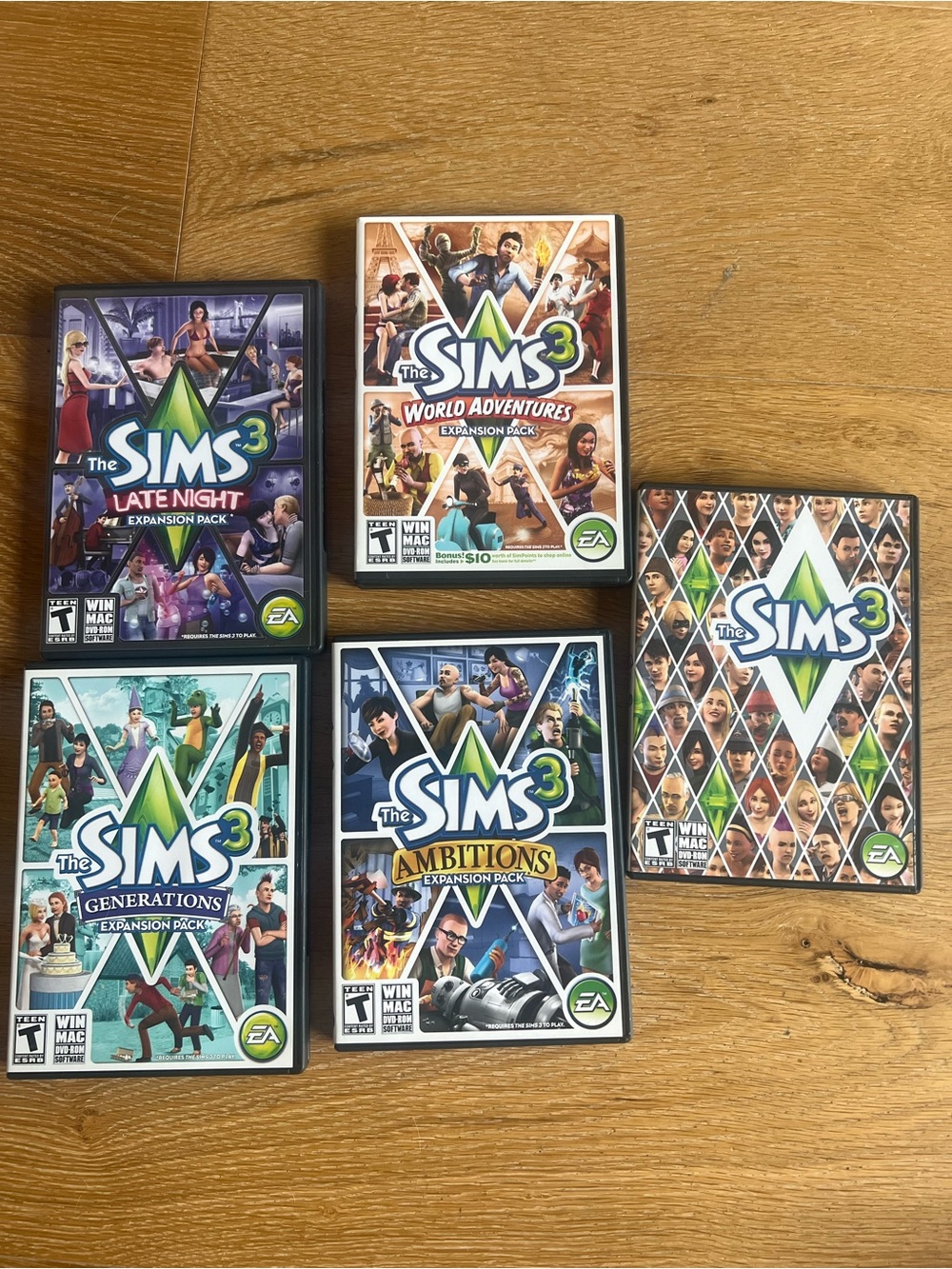The Sims 3 Expansion Pack Collection - (Blue/Green/White)